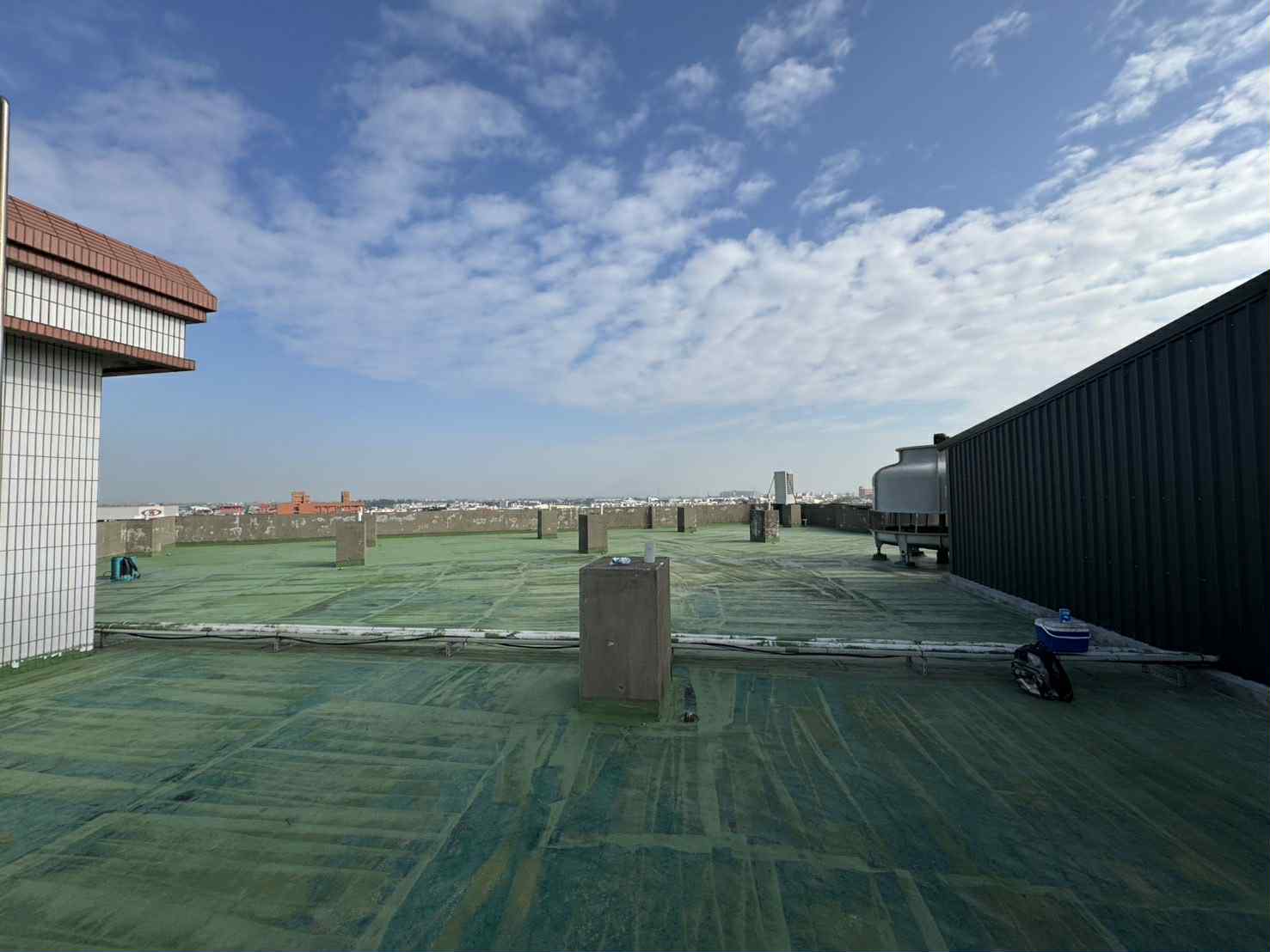 台南鹽水農會屋頂PU防水工程