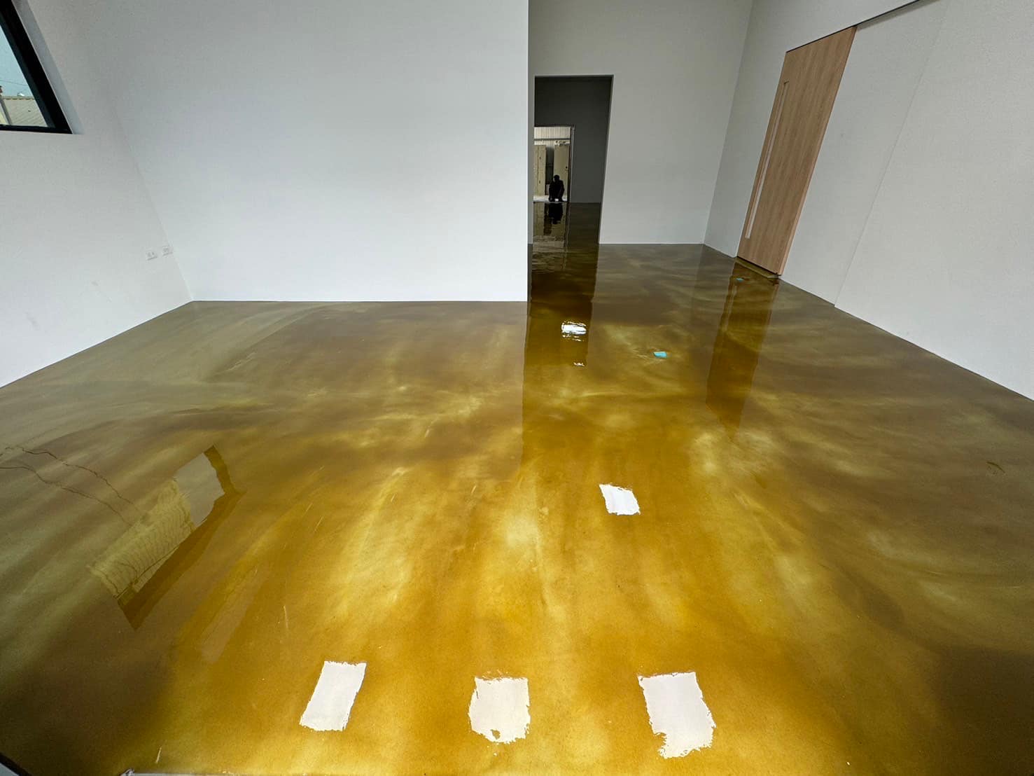 台南食品公司辦公室EPOXY地坪塗裝