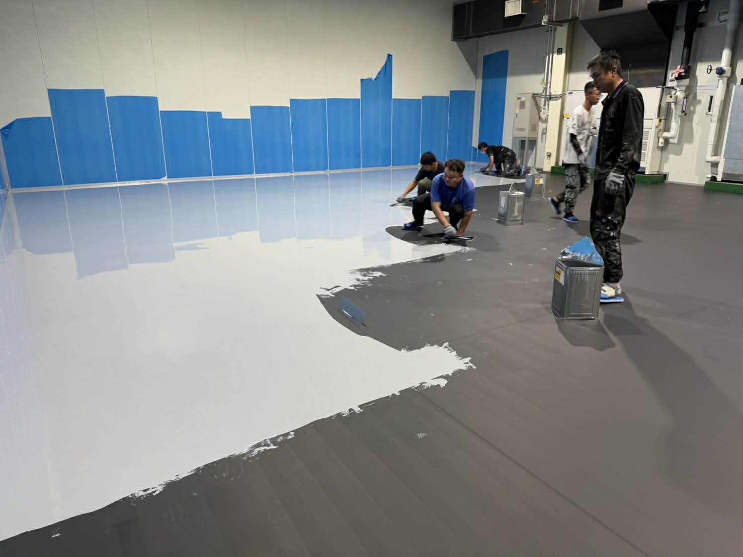 科技廠 Epoxy抗靜電地坪