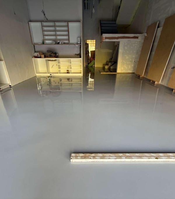 高雄美髮店FRP-EPOXY強化地坪完成面 | 晉躍有限公司 EPOXY