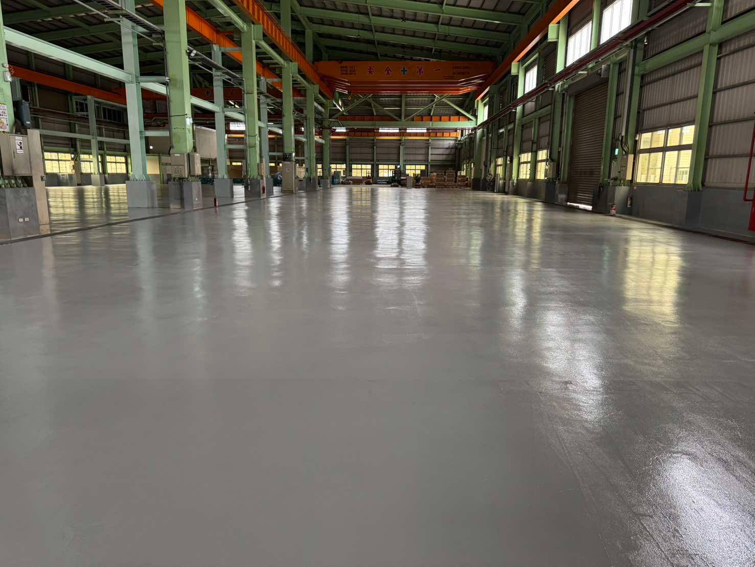 台南科工區廠房止滑型EPOXY地坪